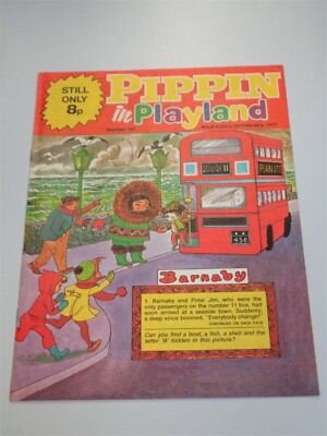 PIPPIN IN PLAYLAND #542 5TH FEBRUARY 1977 BRITISH WEEKLY _