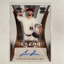 2020 Leaf Trinity Clear Auto Bronze /40 Carmen Mlodzinski #CA-CM2 Auto