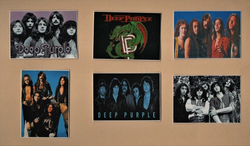 DEEP PURPLE STICKERS heavy METAL psychedelic hard ROCK acid GUITAR Tommy Bolin - Picture 1 of 17