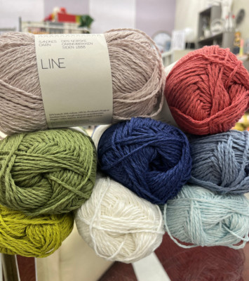 Sandnes Garn, LINE ,  Baumwolle/Viskose/Leinen , 50g ca. 110m