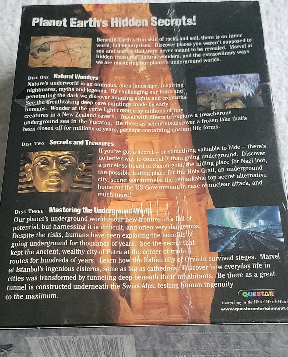 (未使用･未開封品)Amazing Underground Secrets [DVD] Readers Digest Amazing Underground Secrets DVD 3 Disc Set