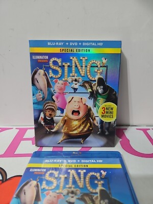 Sing - Special Edition (Blu-ray No DVD No Digital) 25192366550| eBay