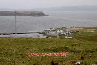 FOTO UIG ISLE OF SKYE FÄHRTERMINAL MIT BLICK NACH SÜDWESTEN IN DIE UIG-BUCHT VON H