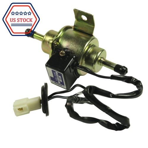 Fuel Pump 12v Universal 12V Low Pressure Electric Fuel Pump - Works With Gas &amp; Diesel | HEP-02A Model | CarBole Brand 12v Fuel Pump