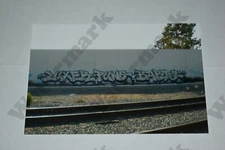 Los Angeles Area GRAFFITI urban street art mural  VINTAGE PHOTOGRAPH  Dl47