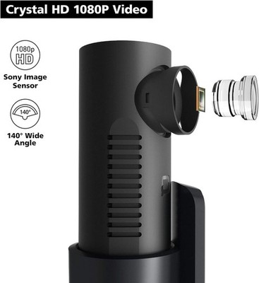 Nonda ZUS Smart Dash Cam 1080p HD 140° Wide Angle Motion Detection
