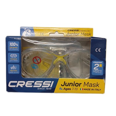 Cressi Marea Jr Maske Kinder Unisex Schnorchel Tauchen Uni Größe topp