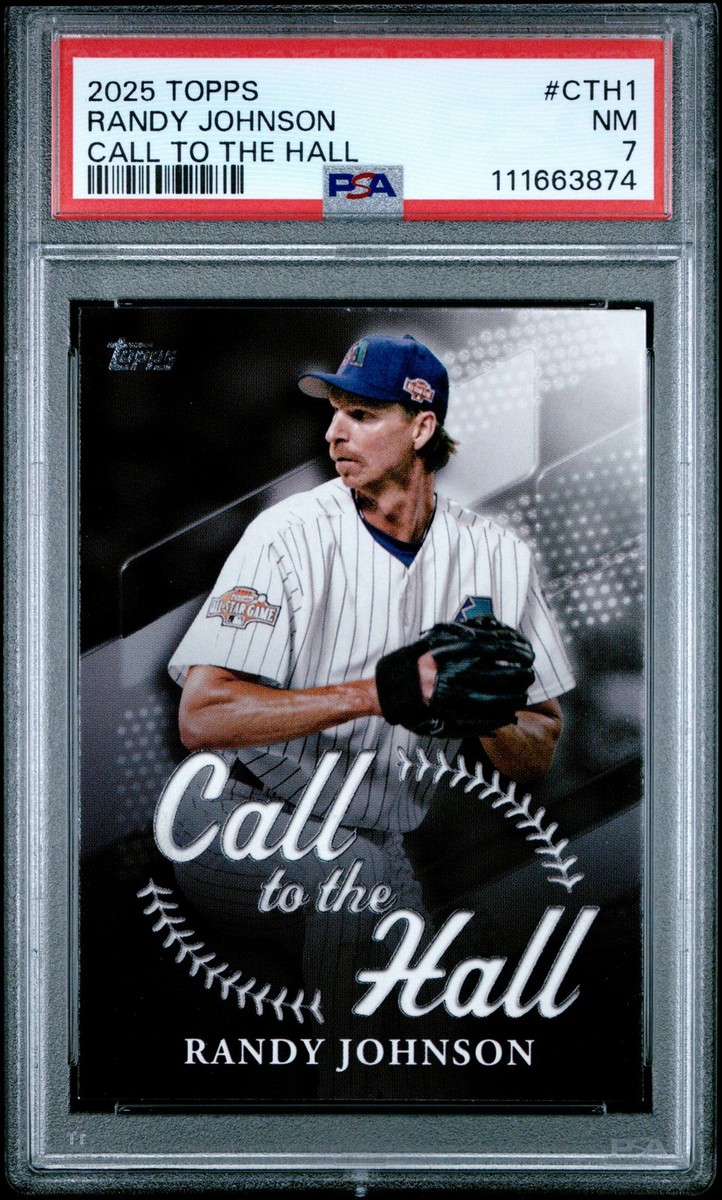 2025 Topps Series 1 - Call to the Hall Randy Johnson #CTH-1 for