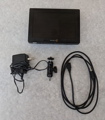 Blackmagic Design Video Assist 7'' 3G SDI HDMI Monitor w/ PS, Holder, USB-C