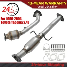 FITS FOR 1999-2004 TOYOTA TACOMA 2.4L FRONT & REAR CATALYTIC CONVERTER SET NEW