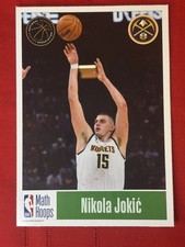 2023 NBA Math Hoops Panini Game Card 5x7 - Nikola Jokic Denver Nuggets