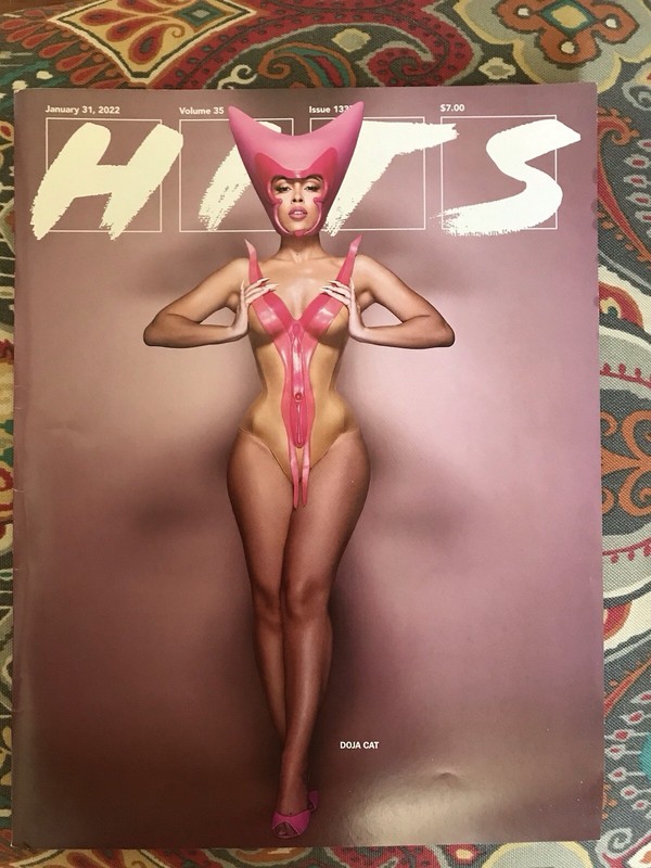HITS Music Industry Magazine Doja Cat January 31, 2022