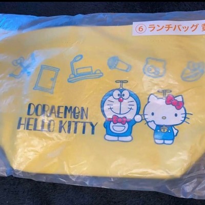 Wiederverwendbare Einkaufstasche  Hello Kitty × Doraemon , 30,5 x 19,1 x...