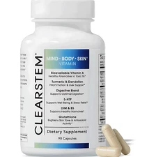 CLEARSTEM® Mind • Body • Skin® Vitamin – 90 Capsules