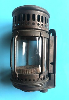 Notlaterne Deutsche Reichsbahn Gesellschaft Messing Lampe Hindenburglicht