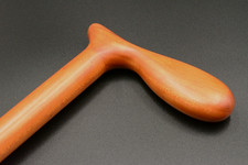 SHORT Cane Walking stick CHERRY men's women s Fine Woodwork