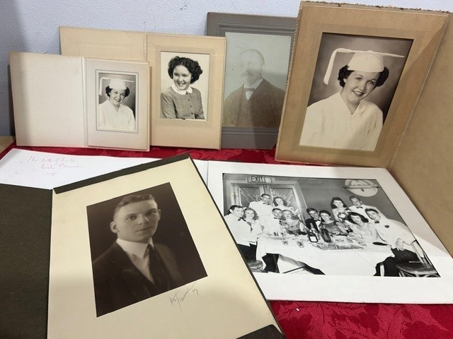 Vintage Black & White Photos of People - Lot of 7