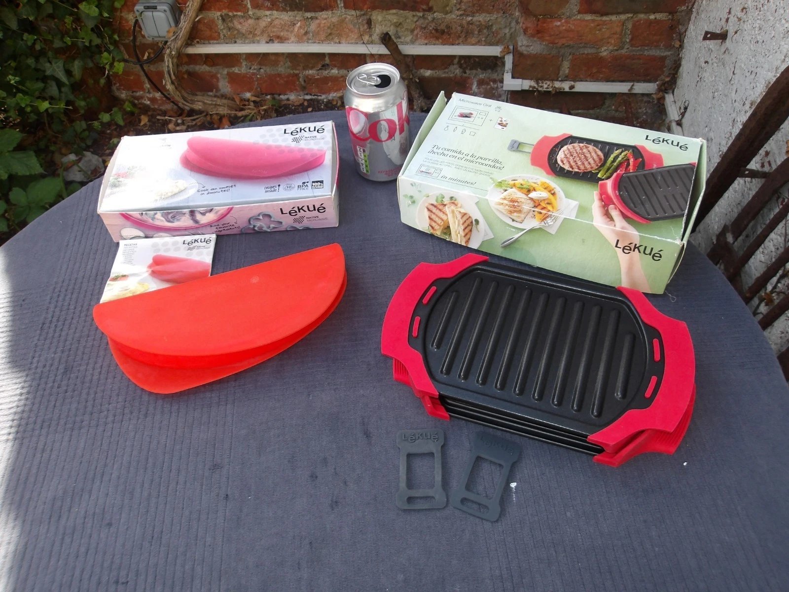 LEKUE Microwave Omlette Maker & Grill For 1 -2 People