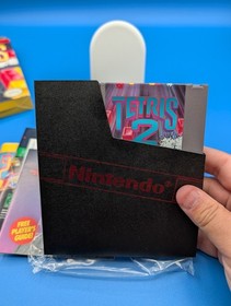 Tetris 2 NES Nintendo Puzzle Game Complete CIB Authentic Box Manual See Photos 