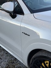 New PORSCHE E-HYBRID WING BADGE Side Emblem Cayenne 2018+ 