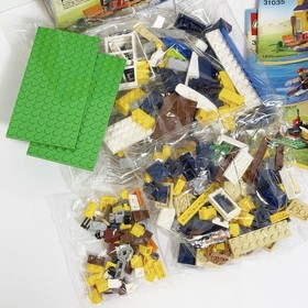 LEGO Beach Hut 31035 Creator 3 in 1 Complete Set 286 Pieces Sealed Bags