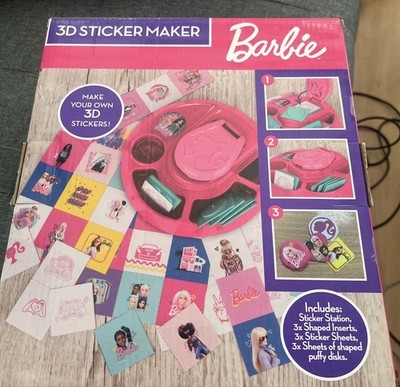 Barbie 3D Sticker Maker Mit Barbie Puppe Neu