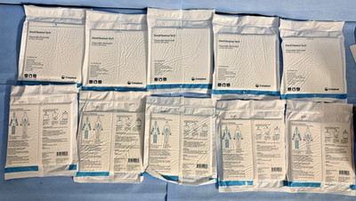 80x (10packs of 8) EasiCleanse Bath Disposable Washcloth Coloplast 7058