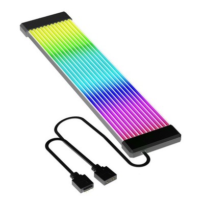 ARGB Motherboard Cable 5V 3 Pin Bendable Silicone Sync ARGB Power Extension