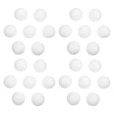  100 Pcs Polystyrene Shapes for Crafts Foam Floral Arrangements Spheres