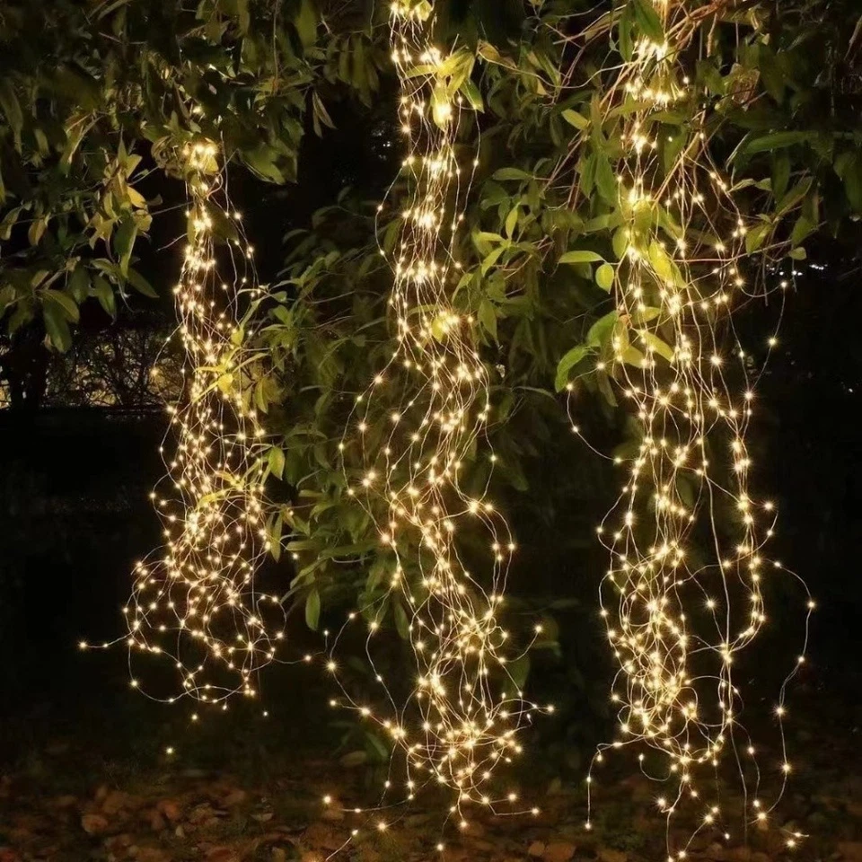 Twinkle LED Lichter für Innen Außen für Weihnachtsbaum batteriebetrieben - Bild 4 von 4