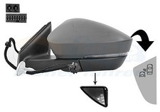 VAN WEZEL Außenspiegel Links für SKODA