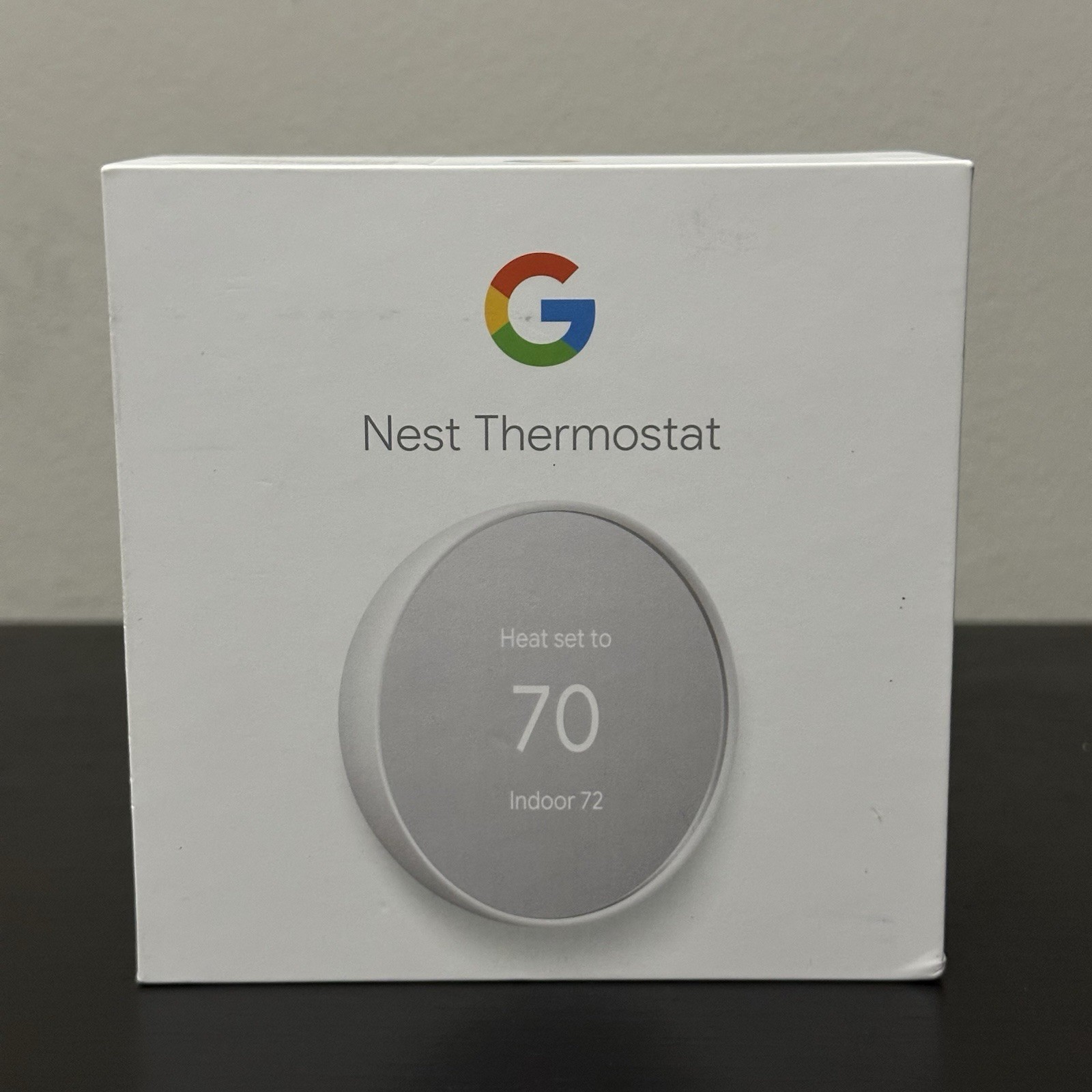 Google Nest Smart Thermostat Snow White