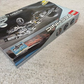 LEGO Technic 8458 Silver Champion - Complete Set with Sticker Sheet and Manuals