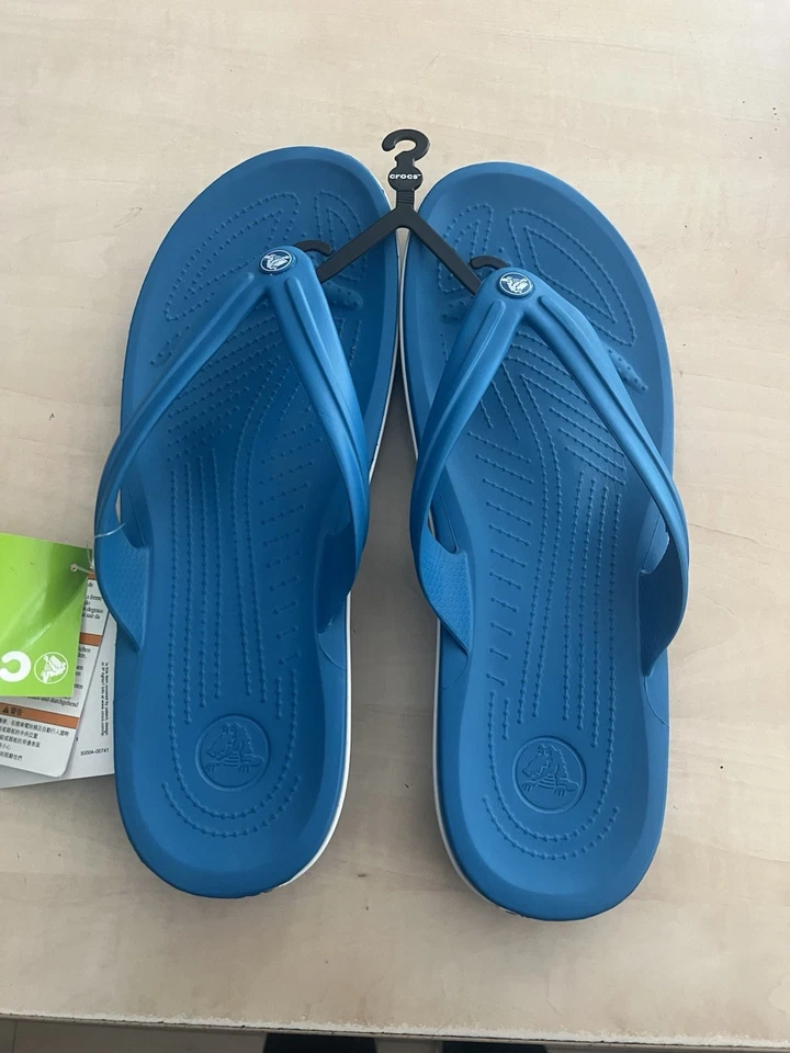 Crocs Band Flip Zehentrenner Man M 13 Gr 48/49 FB Blau - Bild 1 von 1