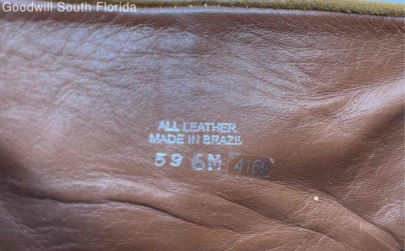 Authentic Tory Burch Womens Brown Suede Round Toe Side Zip Ankle Boots Size 6M thumbnail 7