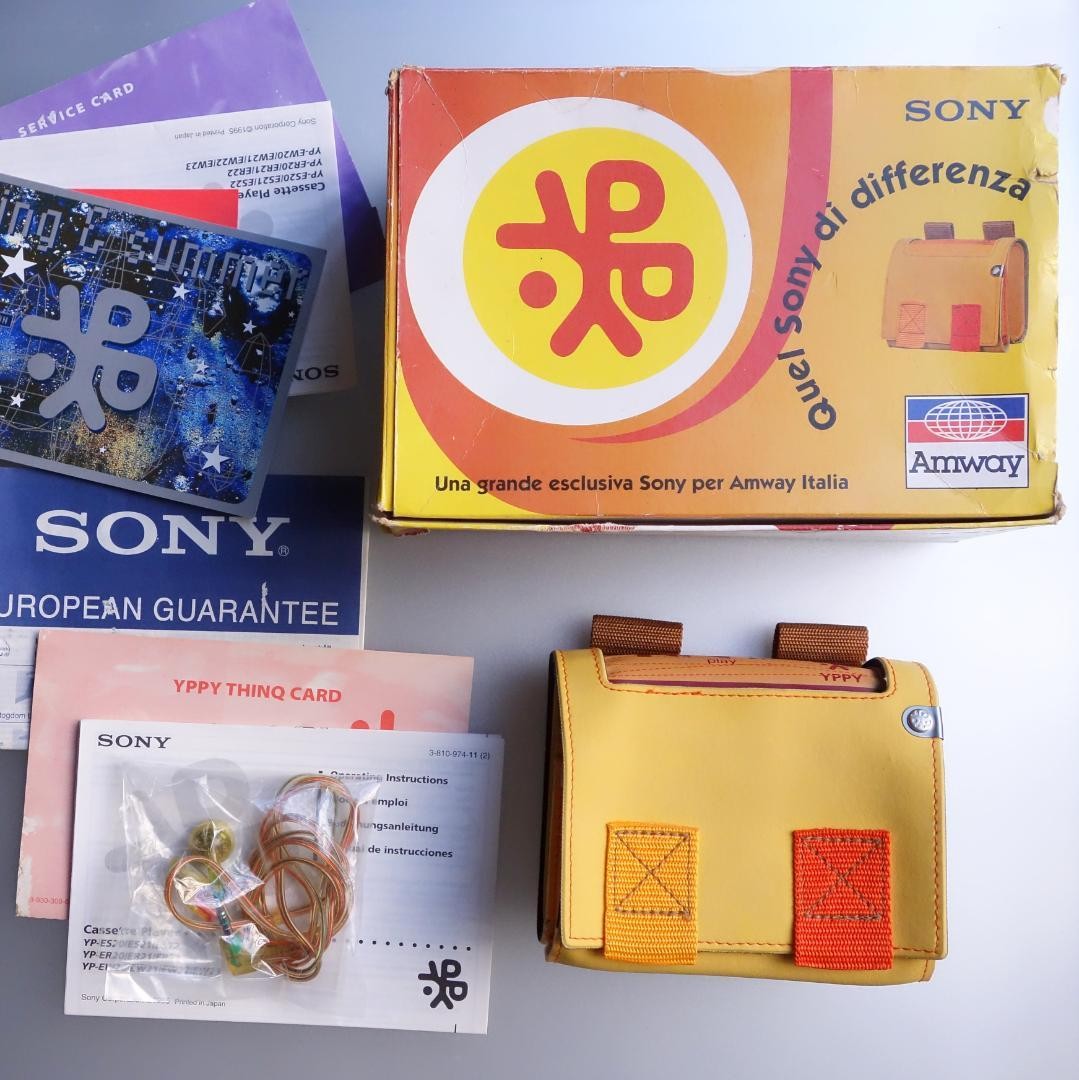 [RARE VINTAGE] SONY WALKMAN YP-EW22 - Millenium Generation Y Series