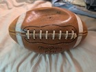 Bart Starr Green Bay Packers Leather Football Mac Gregor F711 Signature Old Ball — photo 2