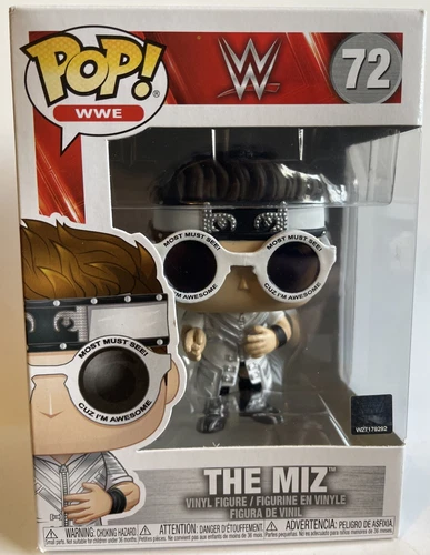 Funko Pop #72  The Miz WWE Wrestling Vinyl Figure I’m Awesome