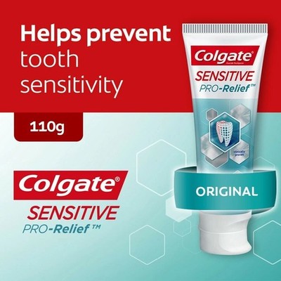 20 boxes X 110g Colgate Sensitive Original Pro Relief Enamel Repair Toothpaste