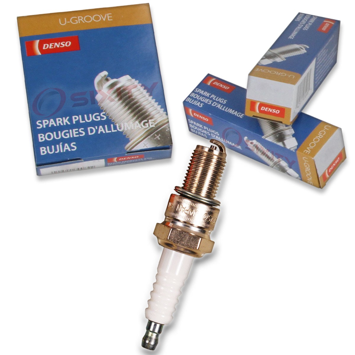 1 pc Denso Standard U-Groove Spark Plug for Kawasaki KLX250 1979-1980 Tune kv