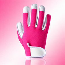 Leather Gardening Gloves Thorn Proof Rose Pruning Work Gloves UK