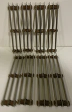 8 PIECES OF VINTAGE LIONEL 027 GAUGE STRAIGHT TRACKS IN EXCELLENT CLEAN CONDITIO