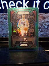 2023-24 Basketball Panini Prizm GREEN #47 Kevin Love Miami Heat
