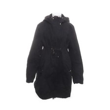 H&M Mama, Parka, Damen, Größe: L, Schwarz, Baumwolle/Polyester, Einfarbig #SqH