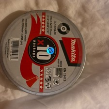 Image of Makita 115mm x 1.2mm x 22.23mm Thin Cutting Disc (Pack of 10) - D-18764-10