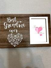 "Best Grandma Ever" Frame  NIB 