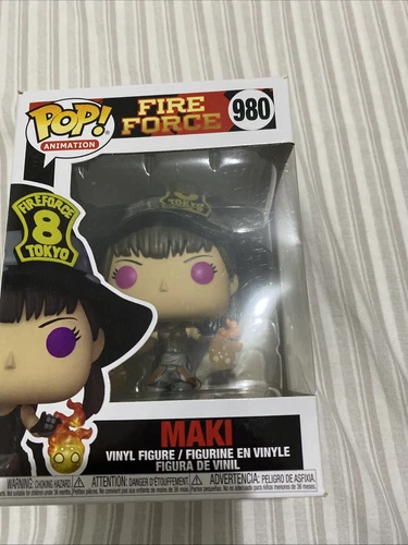 Funko Pop! Animation Fire Force 980 Maki Vinyl Figure