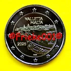 Malta - 2 euro 2026 comm.(Valletta)