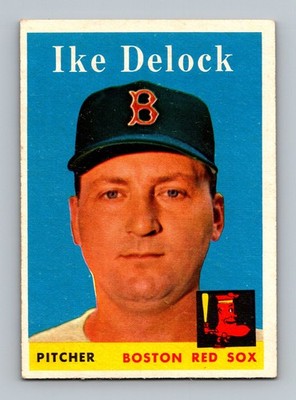 1958 Topps #328 Ike Delock VGEX-EX Vintage Baseball Card