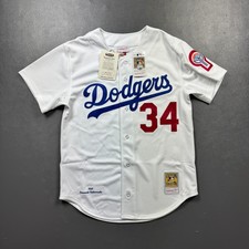 100% Authentic Fernando Valenzuela Mitchell & Ness 1981 Dodgers Jersey Size 44 L